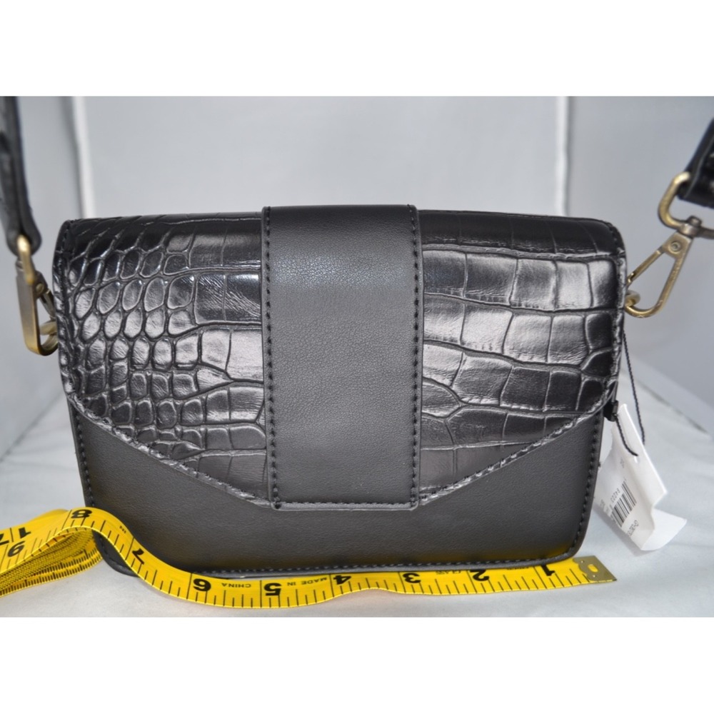 The Drop Women's Black Belt Bag, Converts to Purse, One Size - Picture 4 of 4